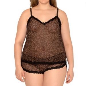 Smart & Sexy Sheer Mesh Cami and Shorts Sleep Set
